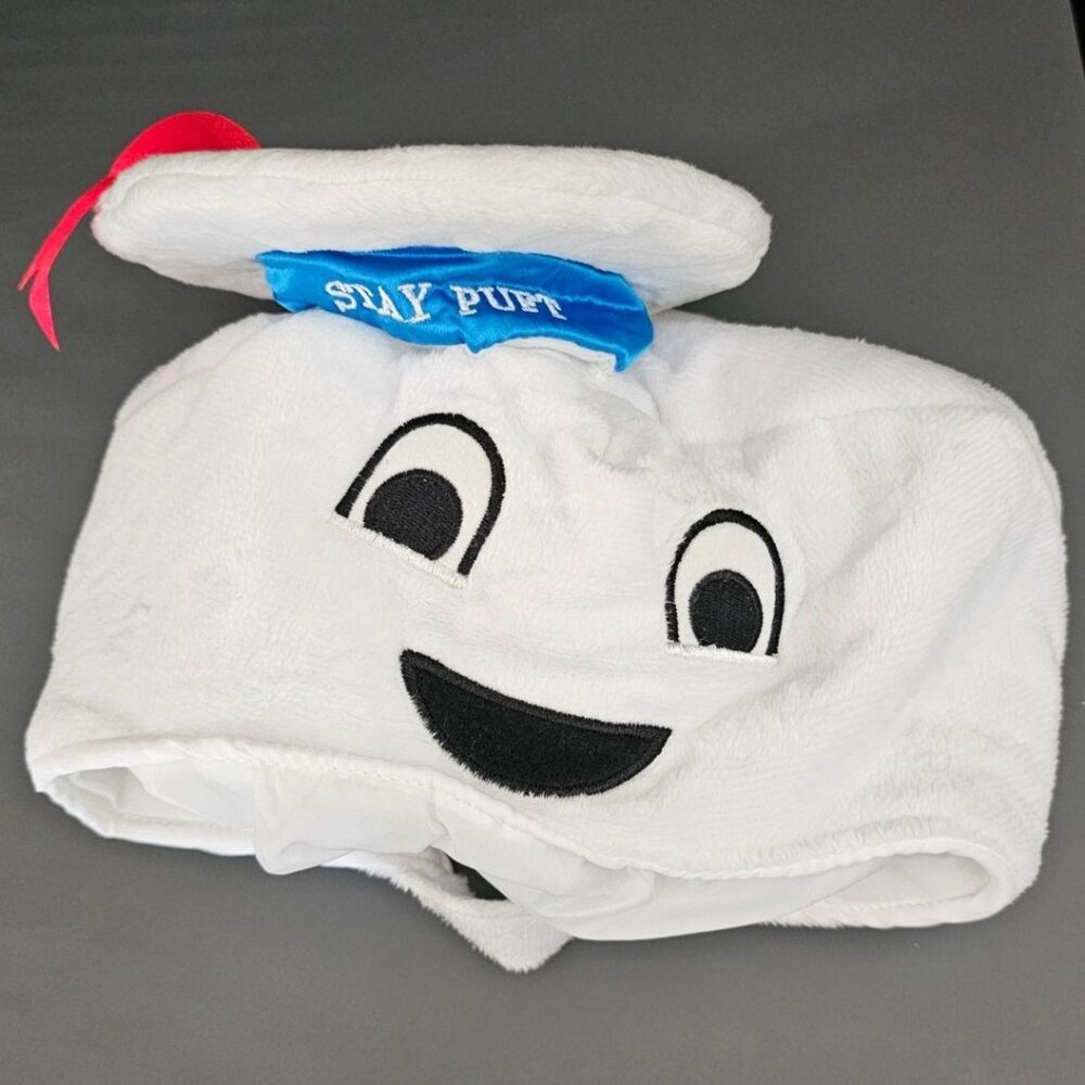 Ghostbusters Deluxe Stay Puft Costume 18M-2T Marshmallow Man Baby Toddler - Picture 5 of 13
